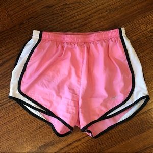 Nike shorts, light pink